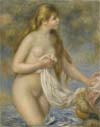 Baigneuse aux cheveux longs - Pierre-Auguste RENOIR vers 1895 - 1896